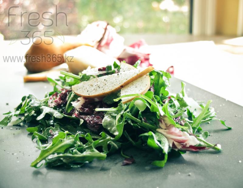 Бейби листья Руккола + радичио / Rucola & Radicchio baby leaves