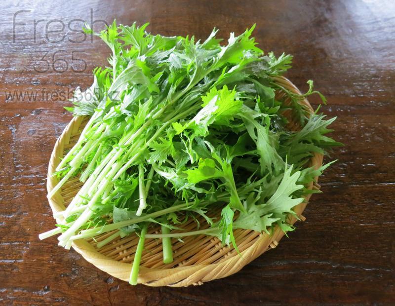 Бейби листья Мицуна зеленая / Mizuna Green baby leaves