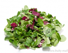 
Бейби листья Радичио + корн / Radicchio & Mache baby leaves
